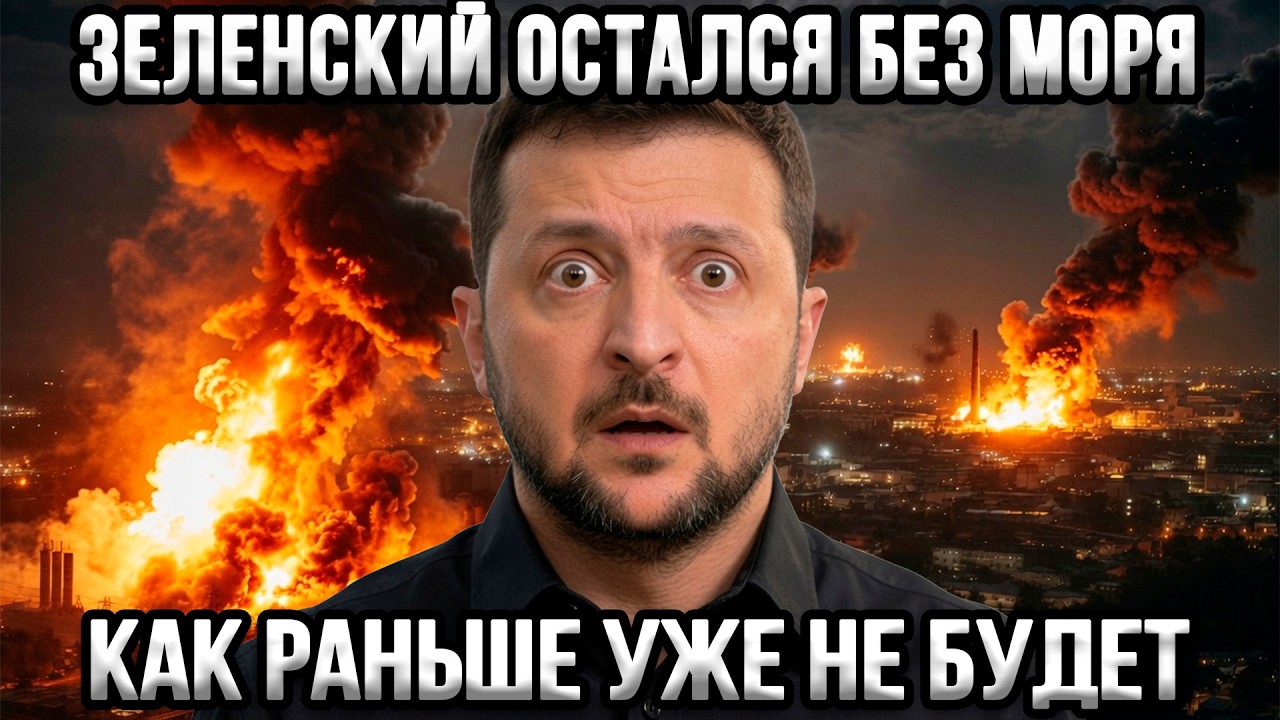 ⚡Это конец? Порты Одессы выжжены &mdash; Европа отказывает Зеленскому