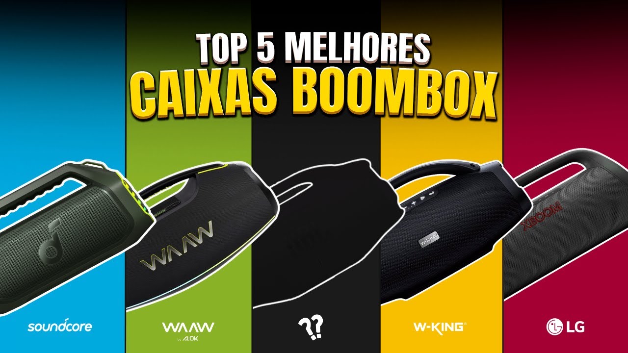 Qual CAIXA DE SOM BOOMBOX Comprar em 2026? 5 Melhores Atualizado ✅