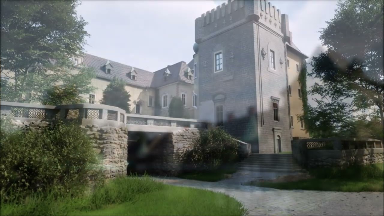 Zamek Kliczków 3d (no AI !!)