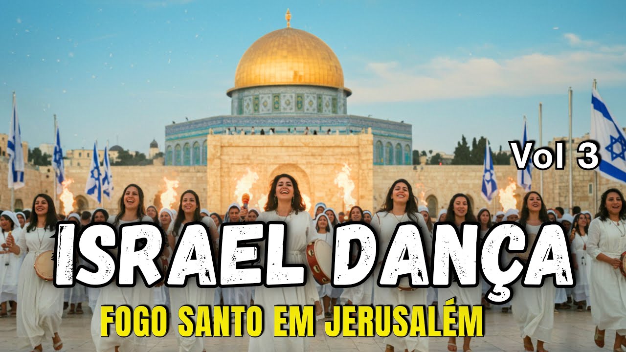 Adoração Hebraica Profunda que Incendeia a Alma – Fogo Santo em Jerusalém com Melej Yisrael