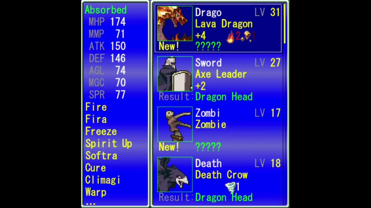 Summon Mate / Recipe #6 - Zombie Dragon