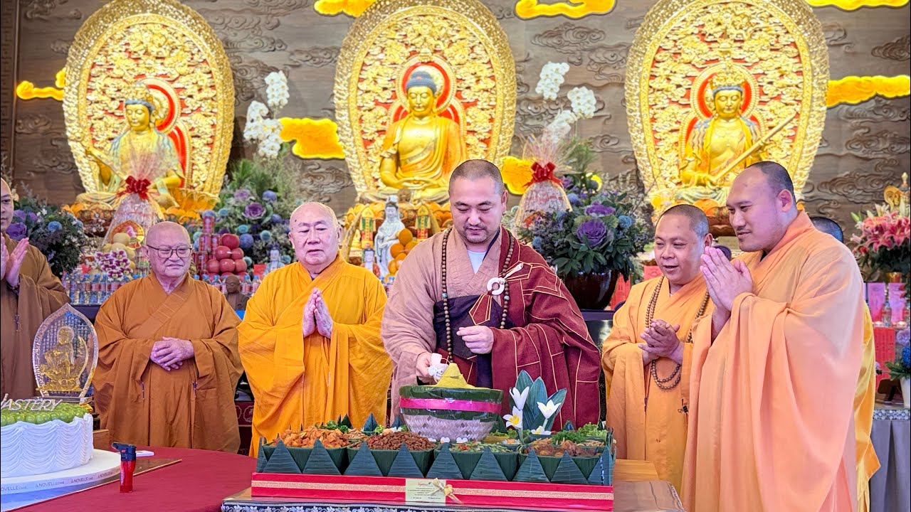 本寺举行五周年开山纪念日第二届楞严祈福大法会5 Tahun Prajna Chan Monastery “Upacara Berkah Keselamatan Surangama Sutra”