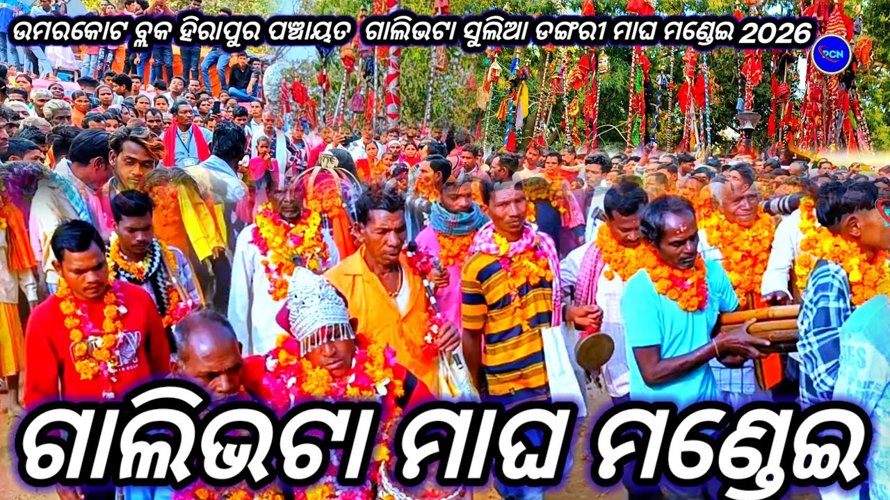 ଗାଲିଭଟା ମଣ୍ଡେଇ,ଉମରକୋଟ ବ୍ଲକ ହିରାପୁର ଜିପି ଗାଲିଭଟା ସୁଲିଆ ଡଙ୍ଗରୀ ମାଁ ଭୈରବୀ ଶକ୍ତି ପିଠ ମାଘ ମଣ୍ଡେଇ @Pcnblog