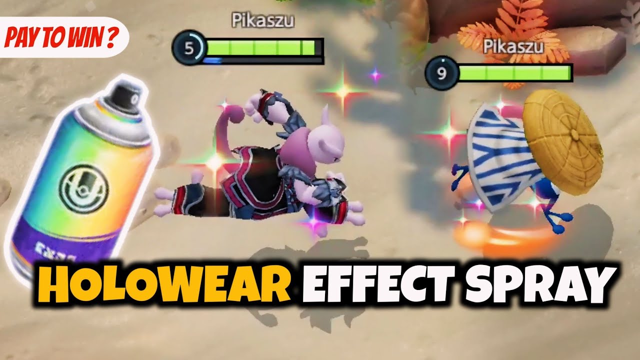 New Item Holowear Effect Spray is Here! - Pokemon Unite