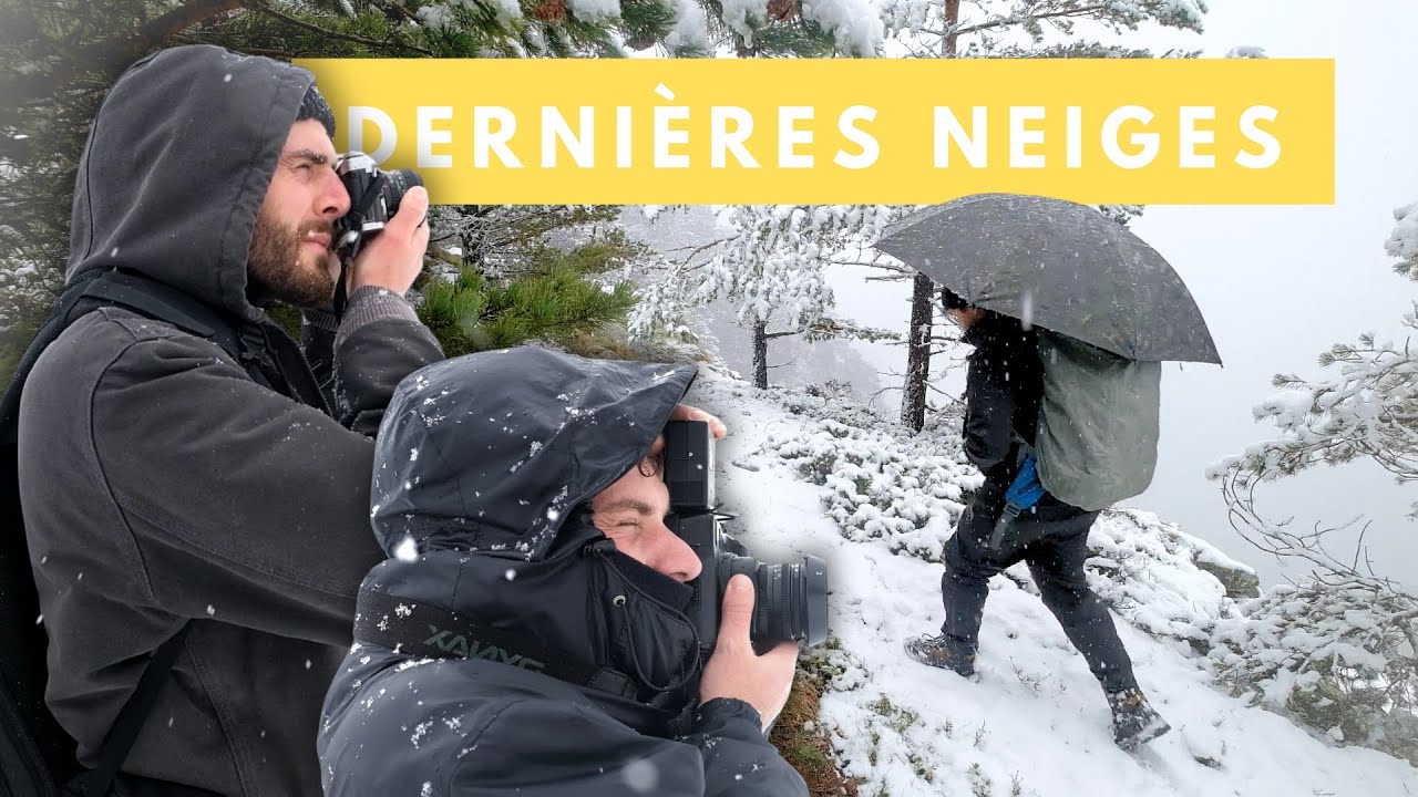 PHOTOGRAPHIER les DERNIÈRES NEIGES dans les ALPES - Numérique / Argentique