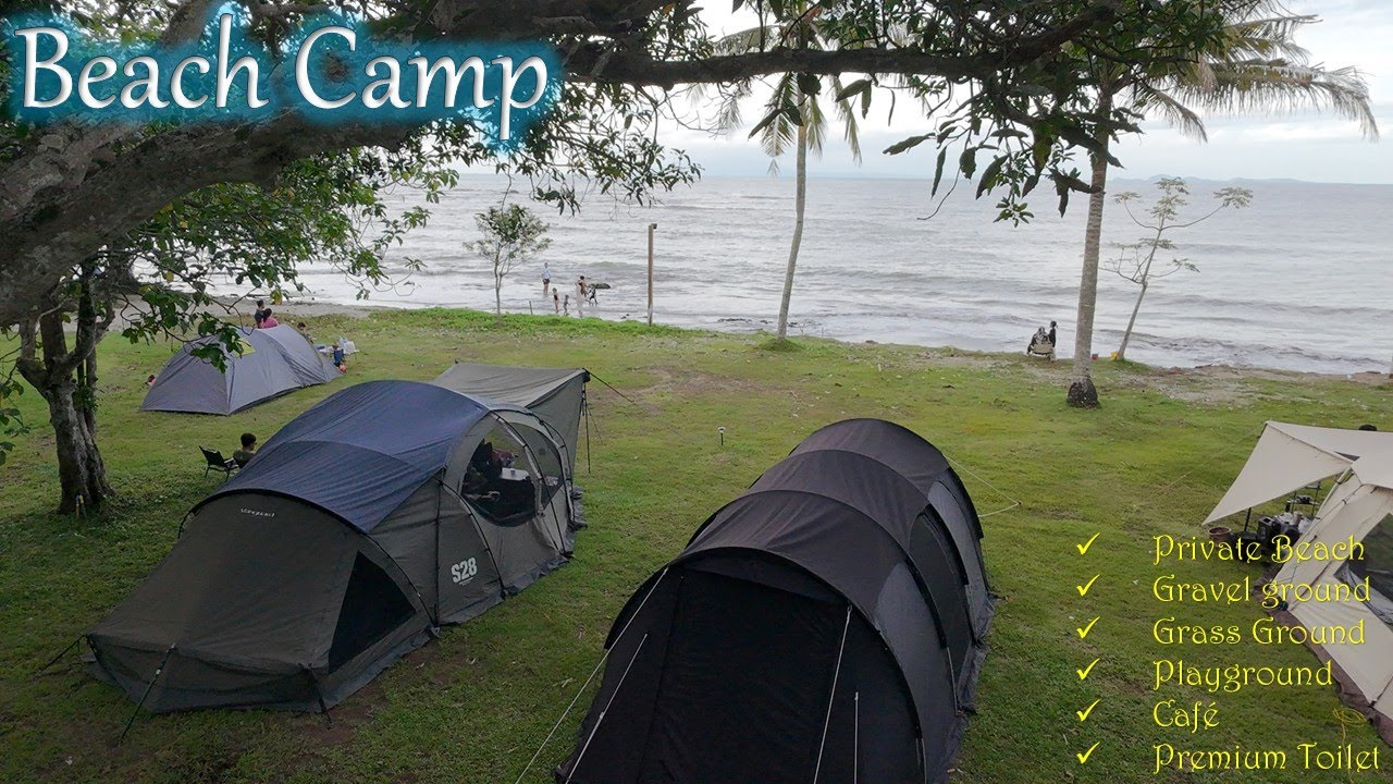 Camping on a Private Beach‼️Adem Anyer Park