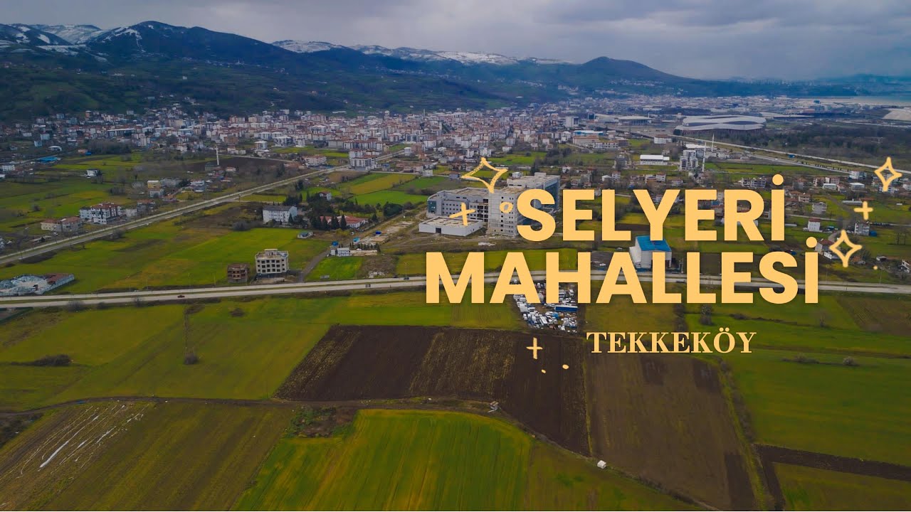 Samsun Tekkeköy'de Drone ile Hava Çekimi: Lojistik Merkez, Hastane ve Sanayi Bölgesi