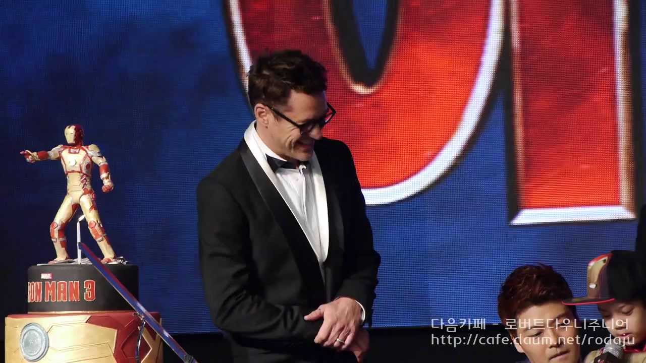 Robert Downey Jr. 48th BirthDay in Korea