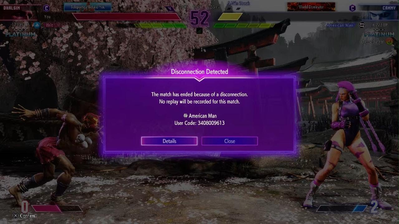 Street Fighter 6 - This Cammy player was SALTY!