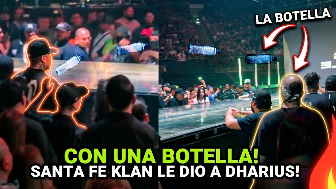 Santa Fe Klan Le Lanza BOTELLA A Dharius y Le Busca PLEITO En Ring Royal 2026!!