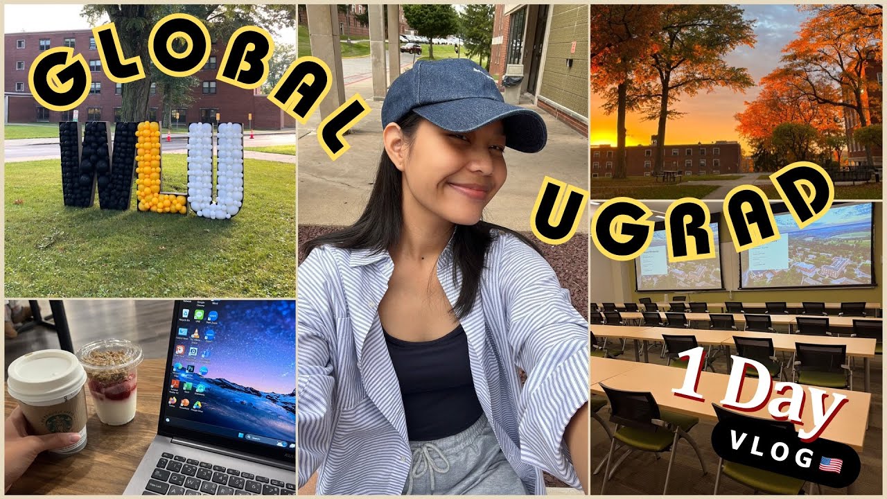 Global UGRAD Vlog | 1 Day as an Exchange Student in America 👩🏻📚🇺🇸