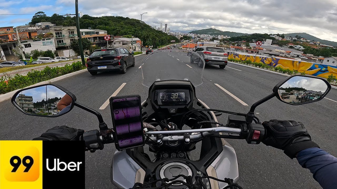 QUANTO FIZ na Uber Moto e 99 Moto com 20 REAIS de GASOLINA?