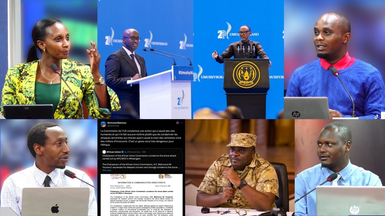 M23 YAMAGANYE UBUMWE BW'AFURIKA (AU)/ H.E KAGAME YAVUZE INDWARA IRI MURI AFURIKA/ IBITERO BYA UVIRA