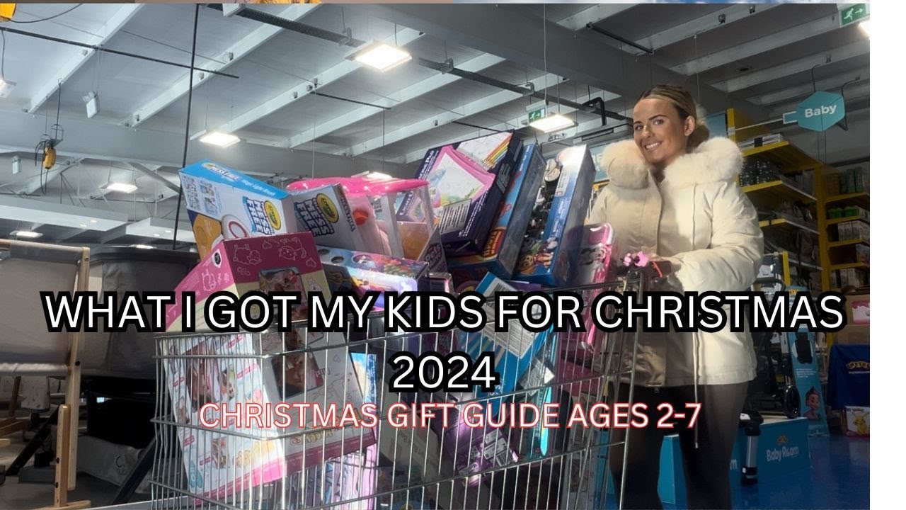 WHAT I GOT MY KIDS FOR CHRISTMAS NO BUDGET 2024 || AGES 6 & 3