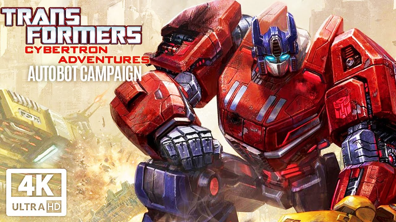 TRANSFORMERS: CYBERTRON ADVENTURES All Cutscenes (Autobot Campaign) Game Movie 4K 60FPS Ultra HD