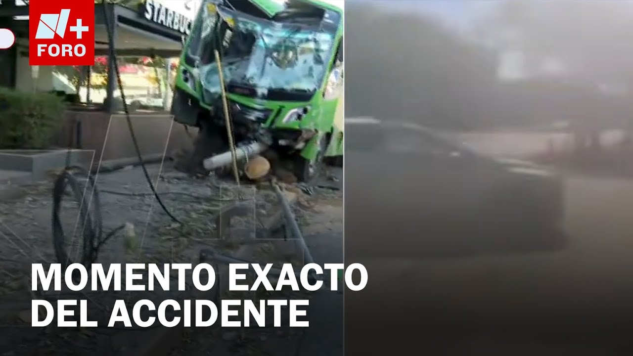 Captan en video del accidente que dejó 11 Heridos en Guadalajara - Las Noticias