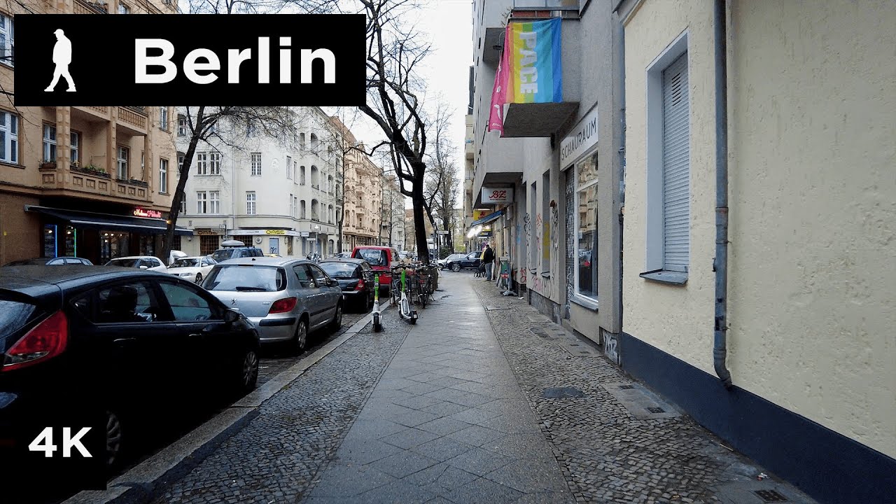 Berlin walk from Weichselstraße to Maybachufer | Outside Walker | 4k