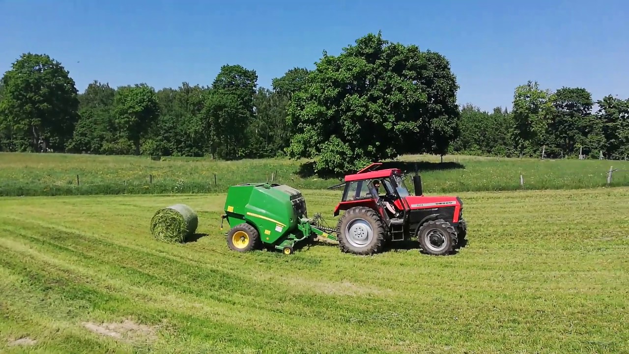 Ursus 1014 + John Deere F440M
