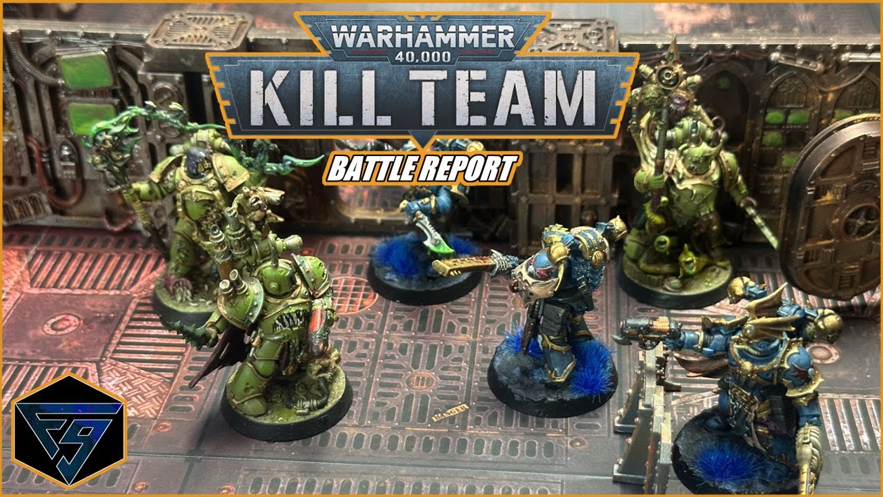 Чумные десантники против Когтя Немезиды — боевой отчёт Kill Team