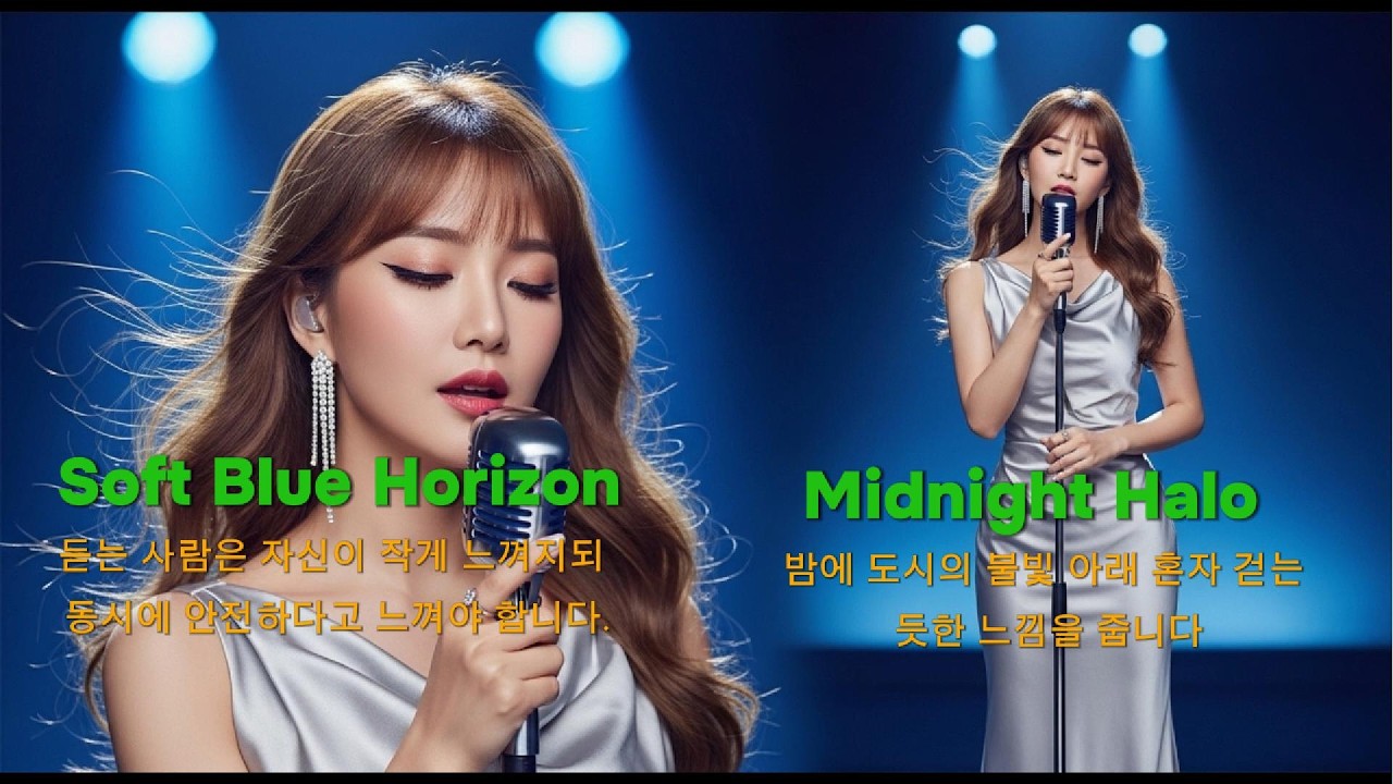 🔊원곡듣기1.Soft Blue Horizon2.Midnight Halo🎹감성힐링발라드🥁발라드  ❤️힐링 음악 🎻마음을 치유하는 음악🎺emotional healing ❤️ballad