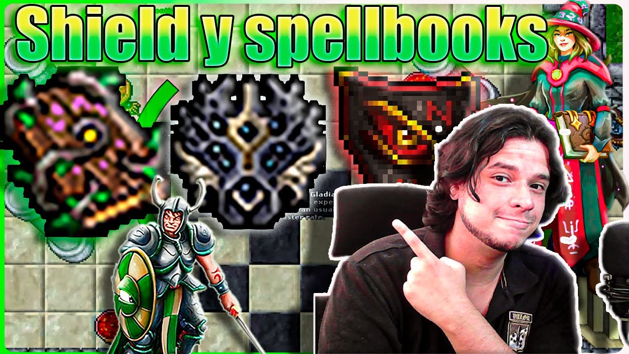Todo Sobre Los Escudos | Shield y Spellbooks! 🔥