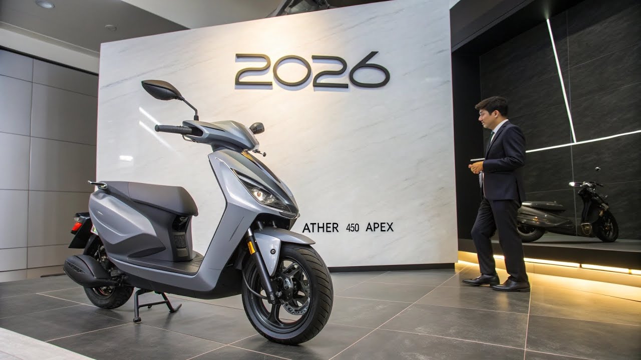 New 2026 Ather 450 Apex Unveiled! Next-Level Electric Performance Scooter Arrives!⚡🚨| Latest Review!