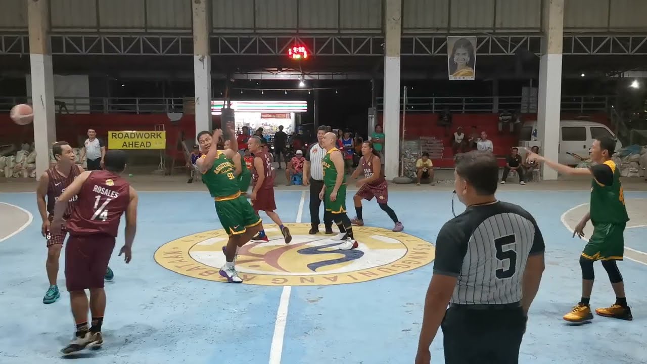 agustinian ballers vs smje 1st qtr