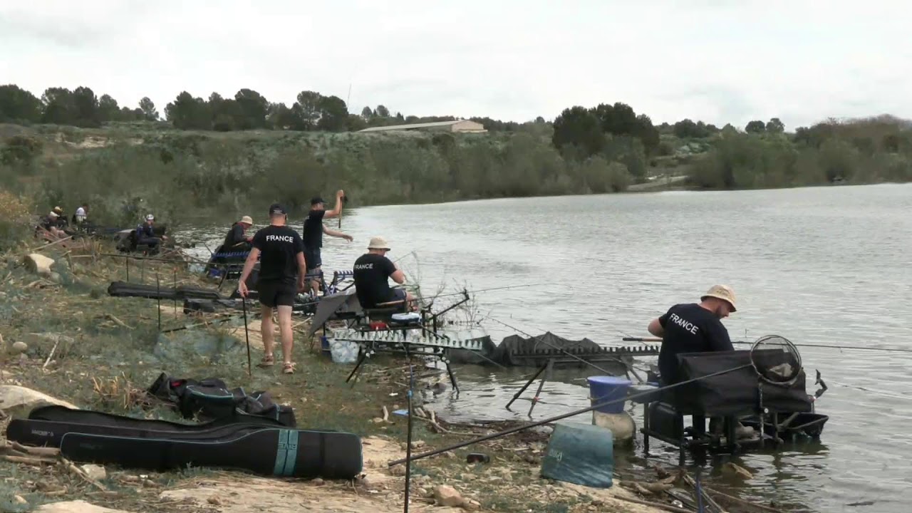 Championnat du monde feeder U25 : dernière journée d'entrainement derrière les Français