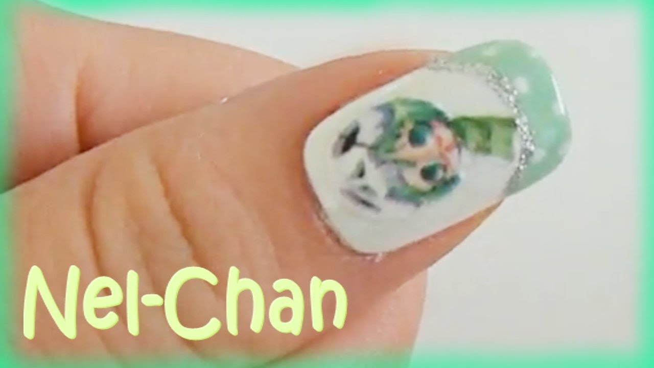コスプレ Bleach Japanese Nails  Tutorial - Nel Chan ブリーチ