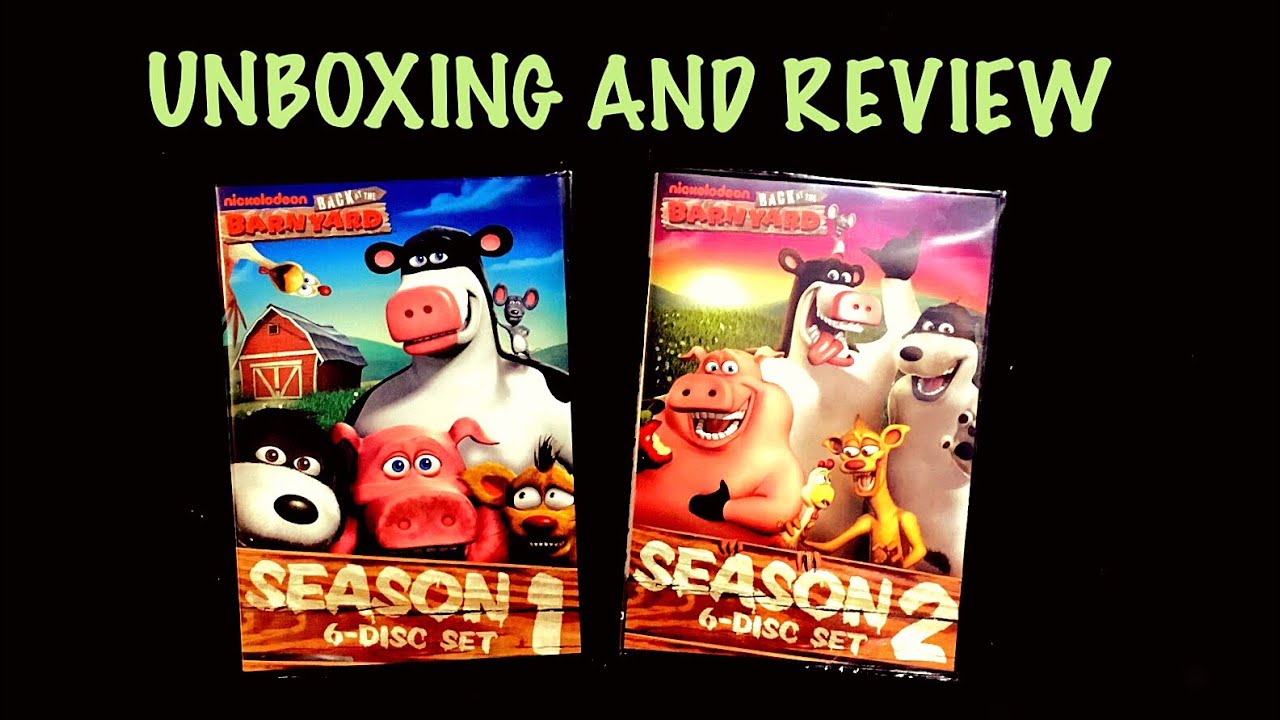 Back at the Barnyard Season DVD Sets Unboxing and Review
