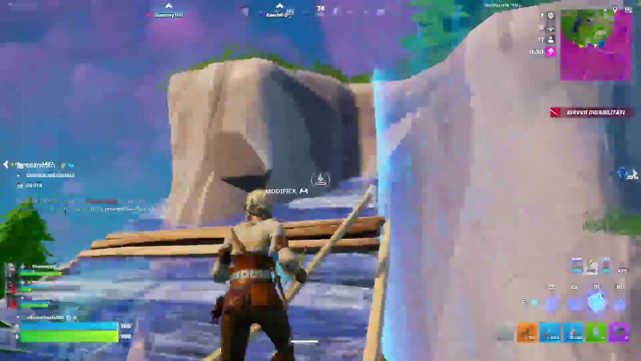 LIVE FORTNITE TUTTI DENTROOOOOOO COMINCIAMO LA SCALATA
