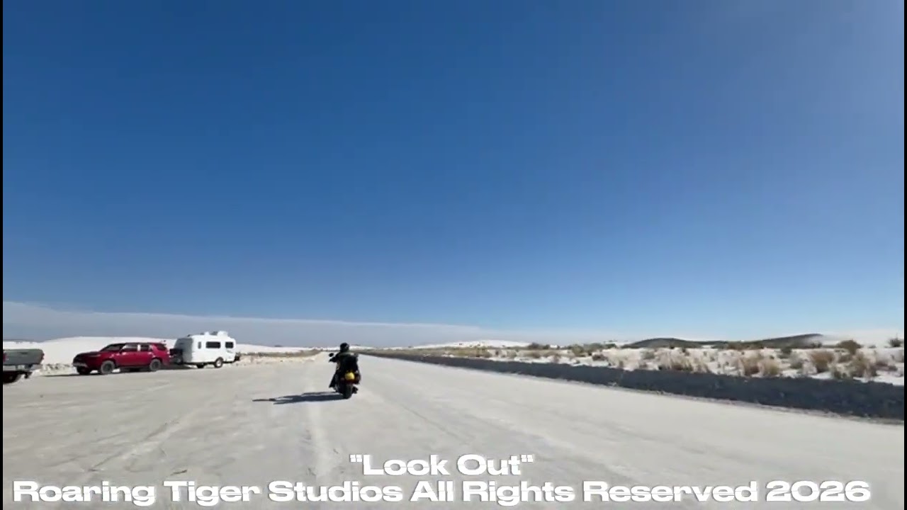 Riding my Honda Fury in New Mexico 