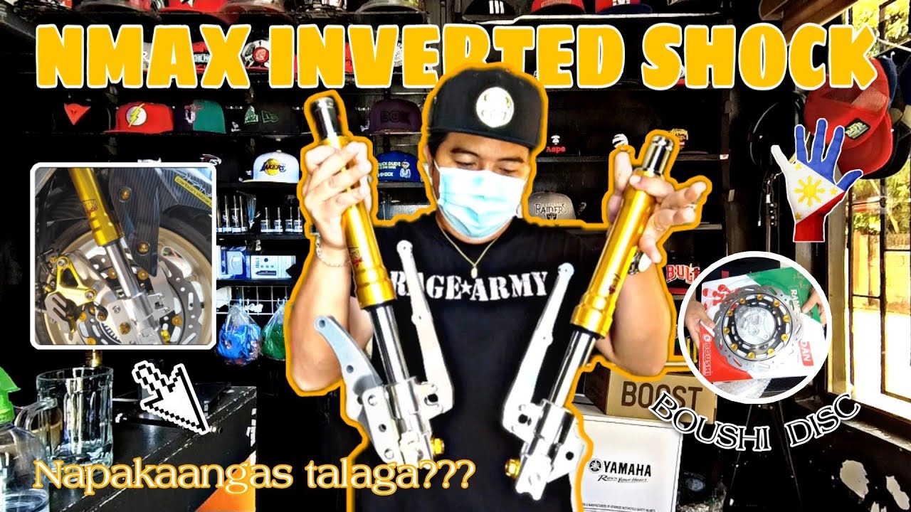 OKM RACING SUSPENSION INVERTED FRONT SHOCK | BOUSHI DISC 270mm | INSTALLATION/REVIEW | ORIGINAL 🇵🇭