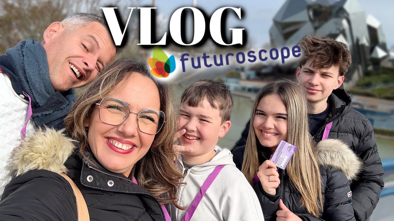 VLOG FUTUROSCOPE/AQUASCOPE EN FAMILLE : On a tout essay&eacute; !!!