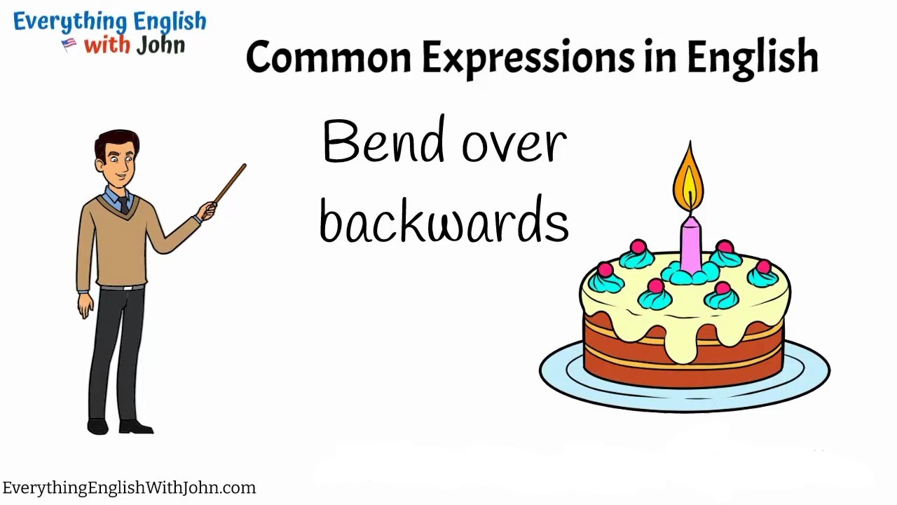 Bend Over Backwards: Common Expressions Daily Use #englishvocabulary