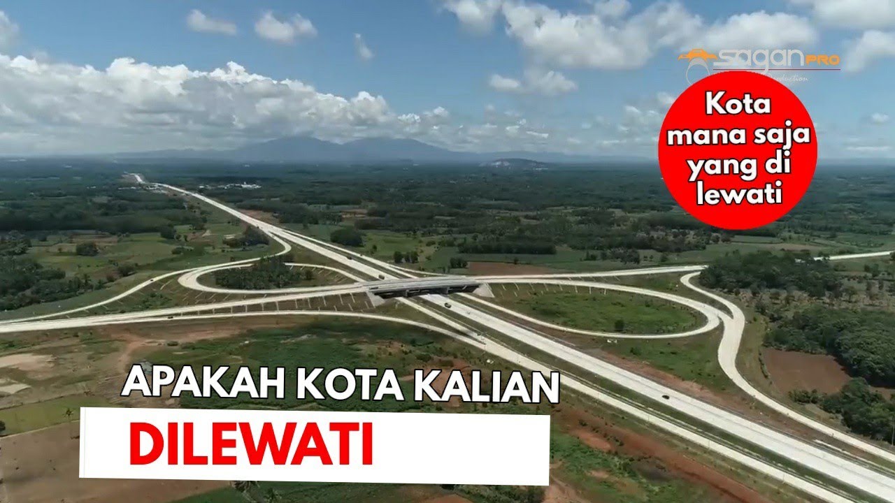 Tol Trans Sumatera, dari Lampung hingga Aceh, Kota mana saja yang dilewati