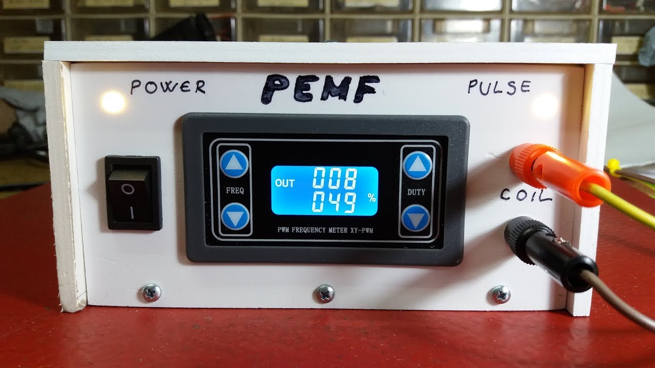 DIY PEMF (pulsed electromagnetic field) therapy device with signal generator module