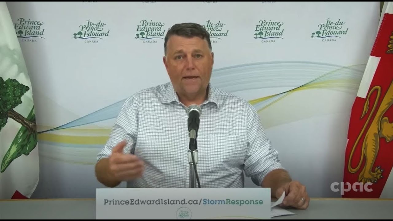P.E.I. Premier Dennis King provides update on response to Hurricane Fiona &ndash; September 27, 2022