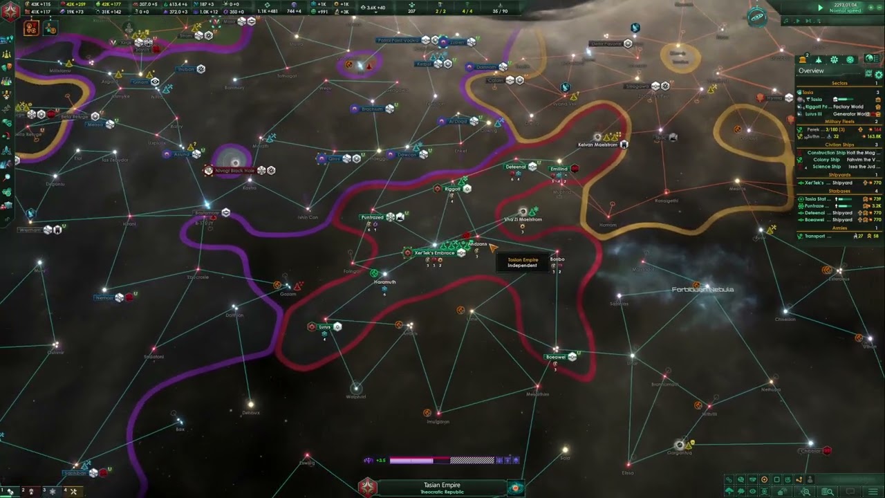 Stellaris ACOT Playthrough Ep. 4 Getting to Delta Tech