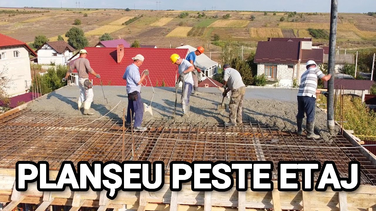 #77 Cofrare, armare, betonare Planseu peste Etaj #casapasiva #passivehouse