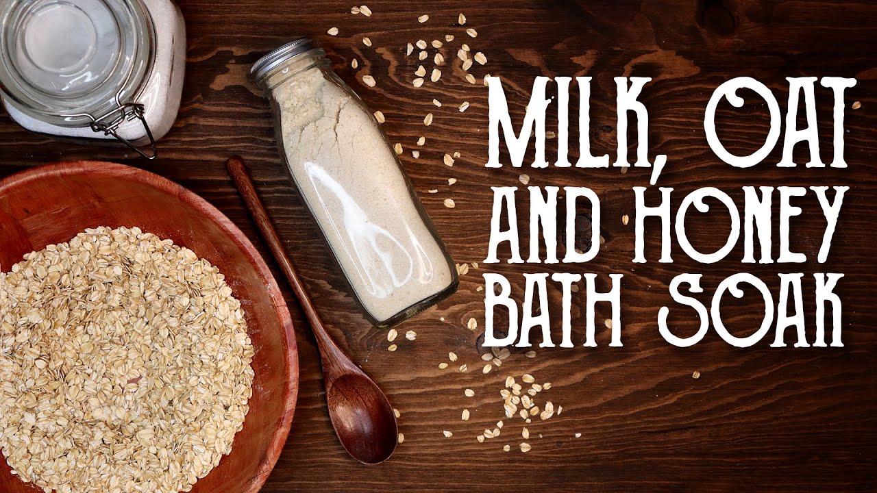 How to Make Milk, Oat & Honey Bath Soak: Bed, Bath & Broomsticks, Imbolc Ritual - Magical Crafting