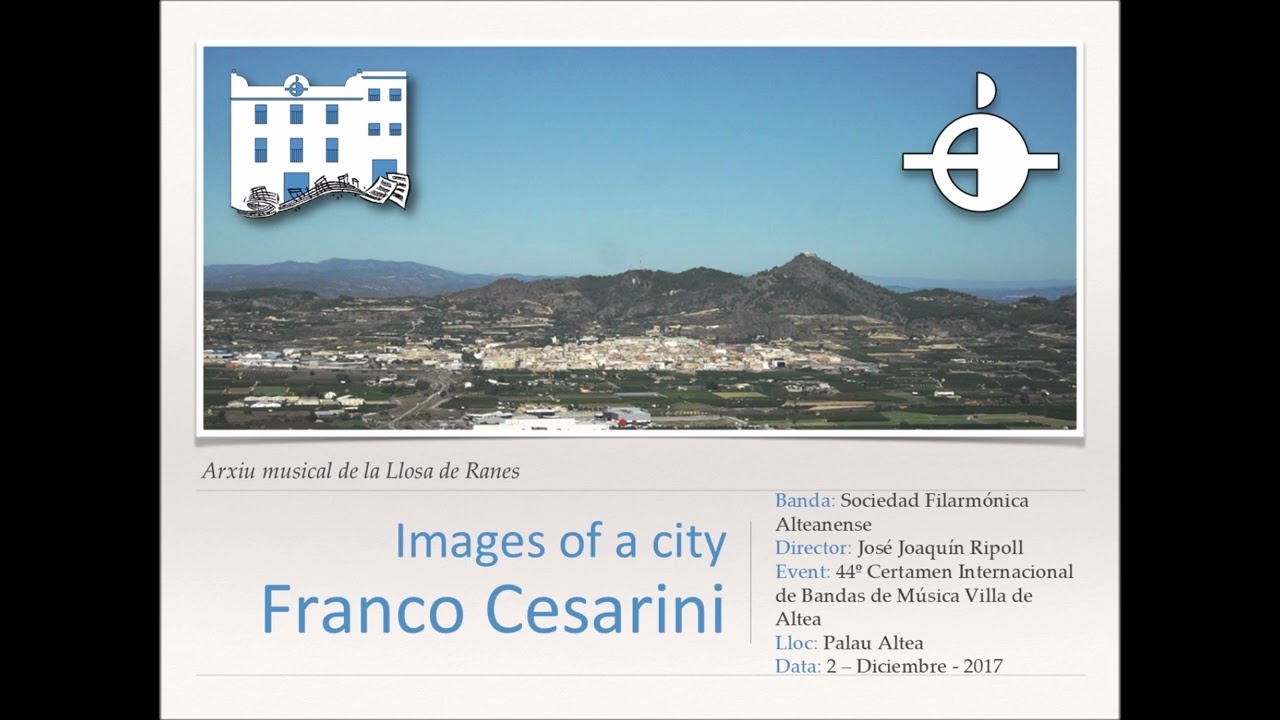Images of a city - F.Cesarini [Versión Banda]