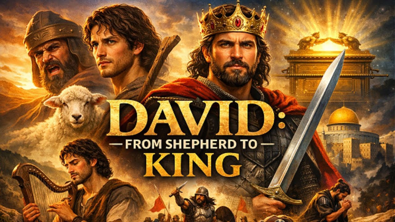 THE STORY OF KING DAVID | COURAGE, FAITH, AND TRUST IN GOD.
