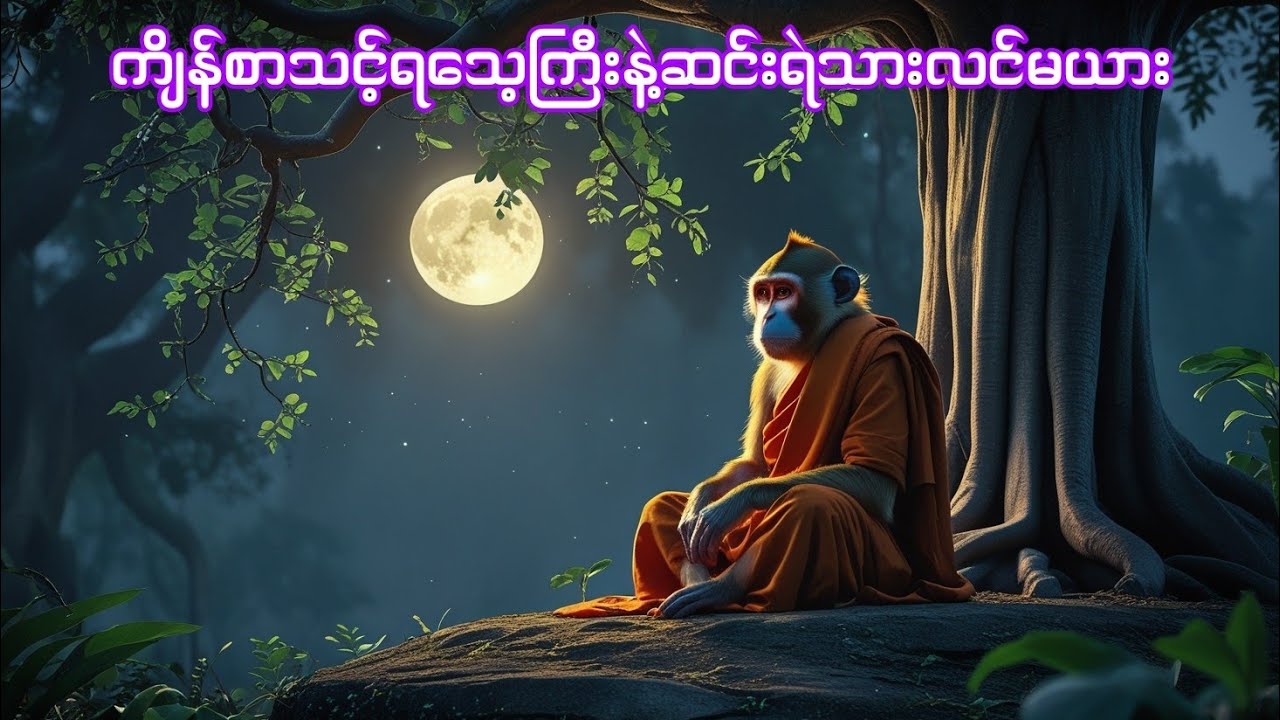 ကျိန်စာသင့် ရသေ့ကြီးနဲ့ ကျေးဇူးသိတတ်သောငှက်ကလေး
