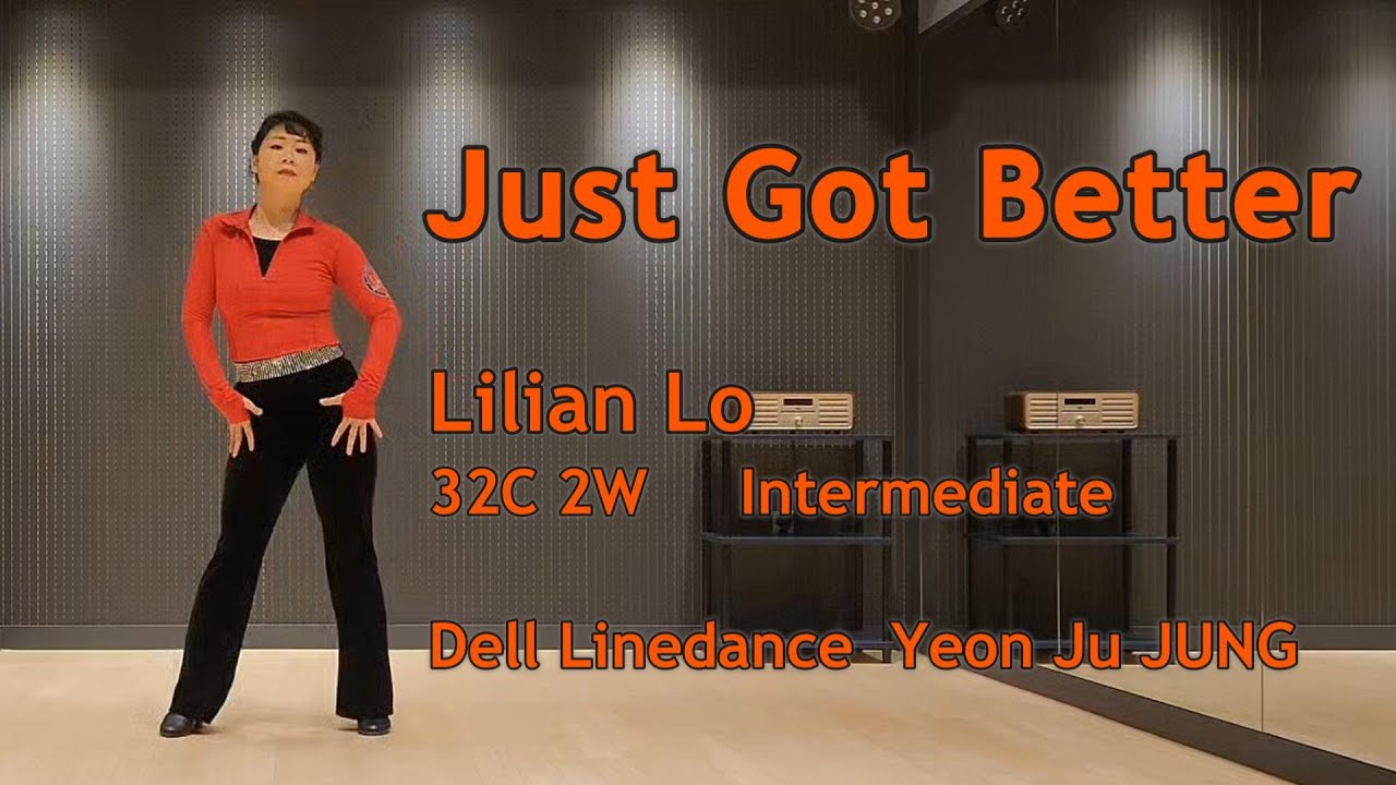 Just Got Better Linedance/저스트 갓 베터/Intermediate/중급/#DellLinedance #dance #라인댄스퀸 #라인댄스 #성남 #분당 #정연주