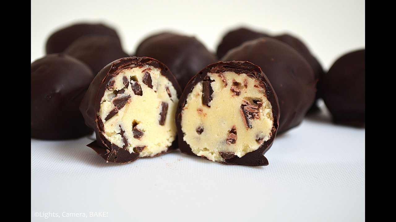 How To Make Cookie Dough Truffles