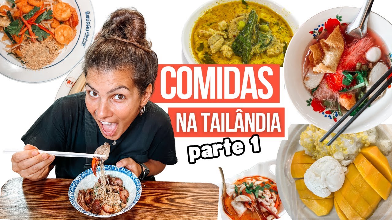 COMIDAS DE RUA EM BANGKOK! 🍜 🇹🇭