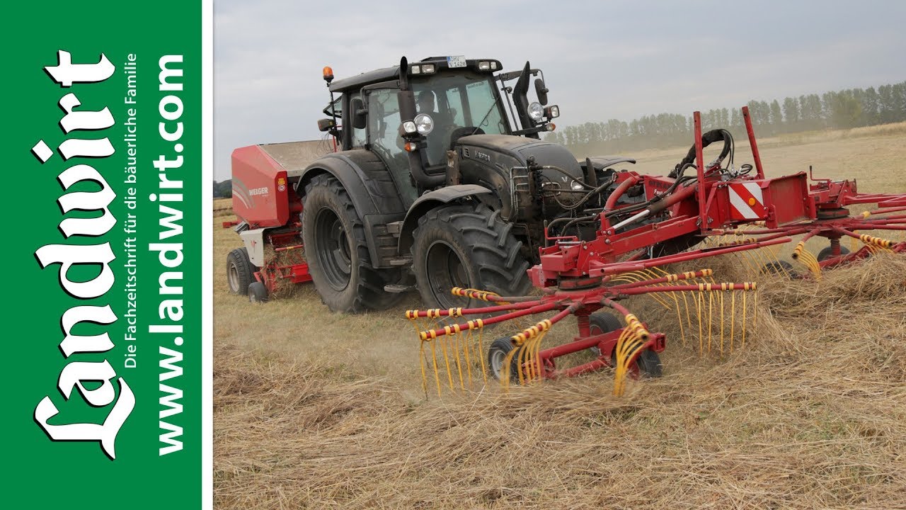 Schwaden und Pressen in einem Arbeitsgang | landwirt.com