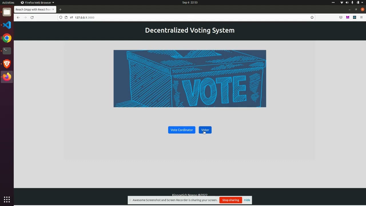 Team 57 Voting System DaPP