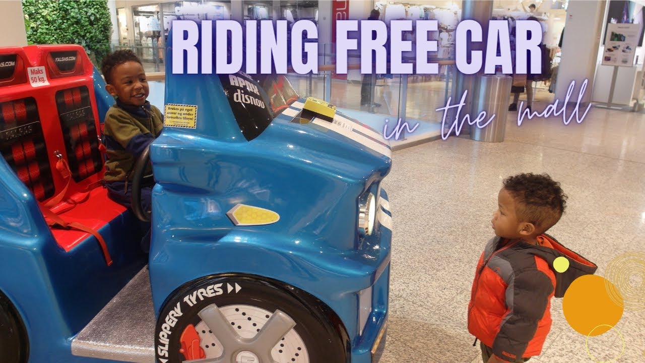 Riding free car in the mall I Stories I DianeGweh